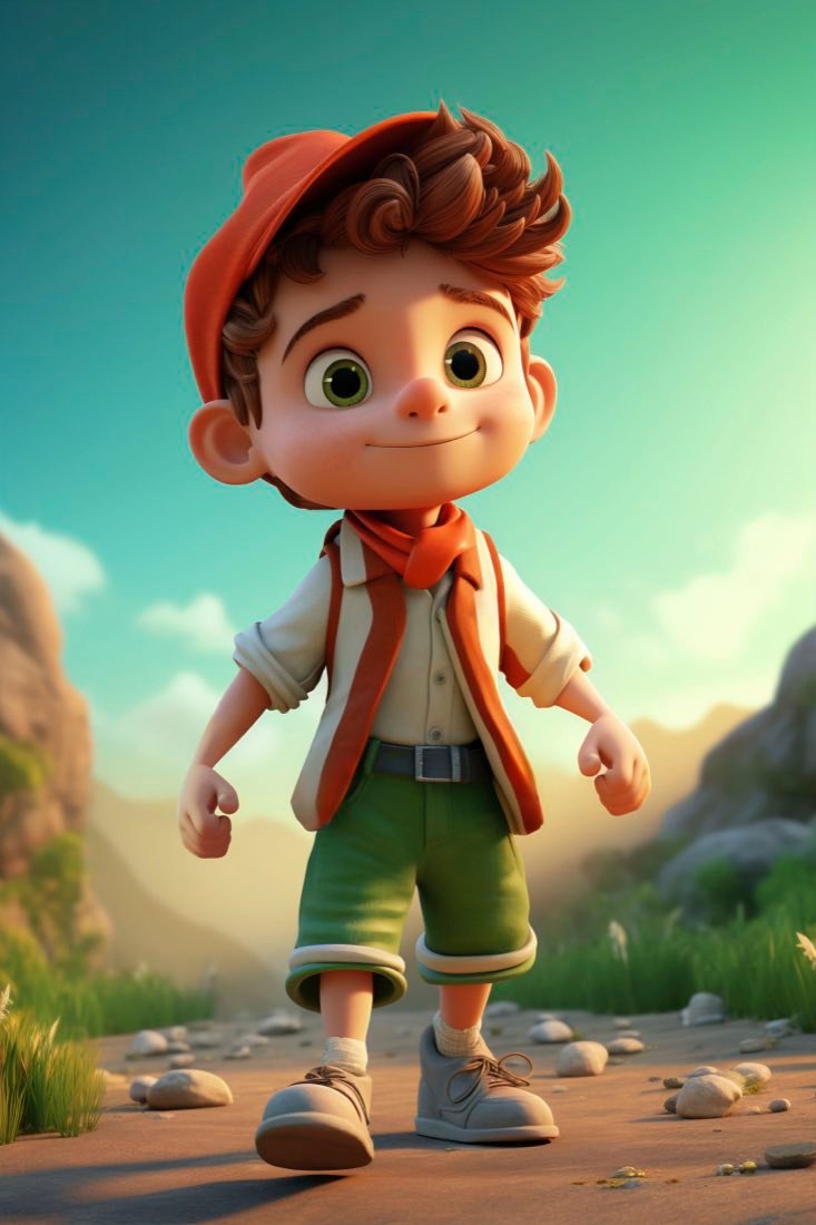 3D animation course visuals