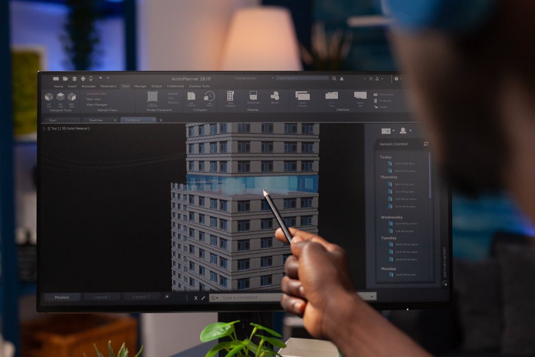 Architectural visualization course visuals