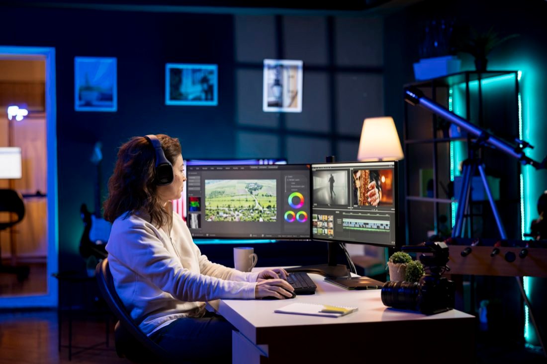 Motion graphics course visuals