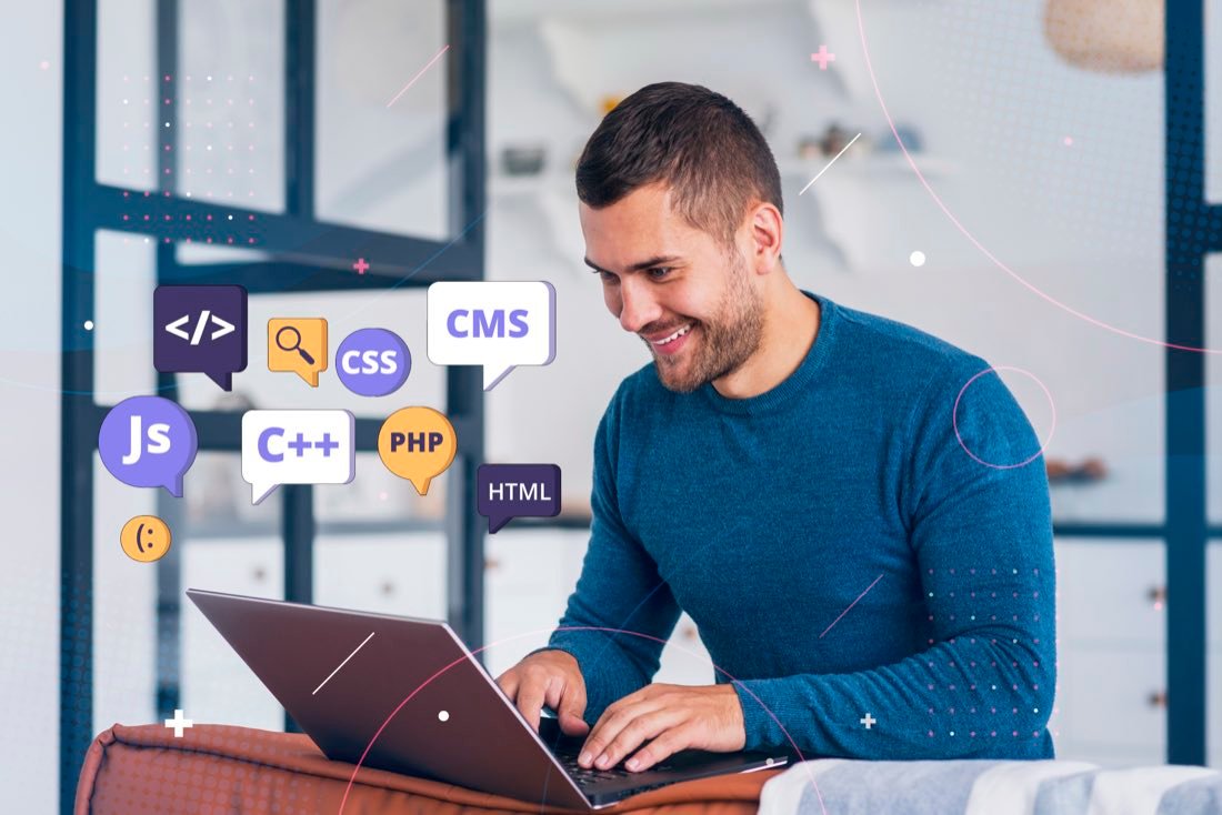 Programming language course visuals