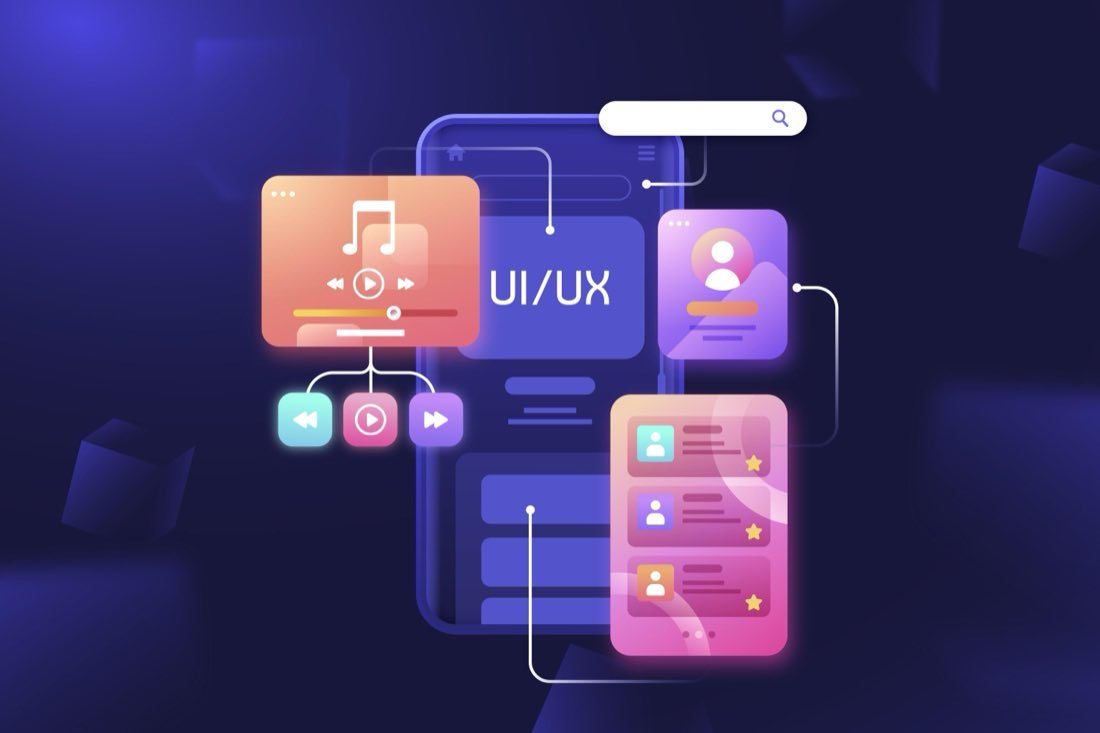 UI UX design course visuals